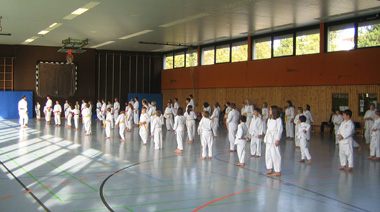 Unterstufentraining Karate